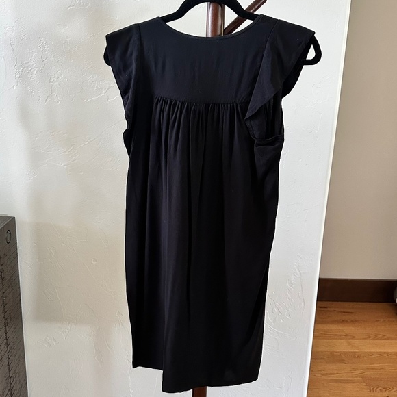 LOFT Capsleeve Summer Mini Dress with Decorative Tassels (Size XS) - Picture 2 of 10